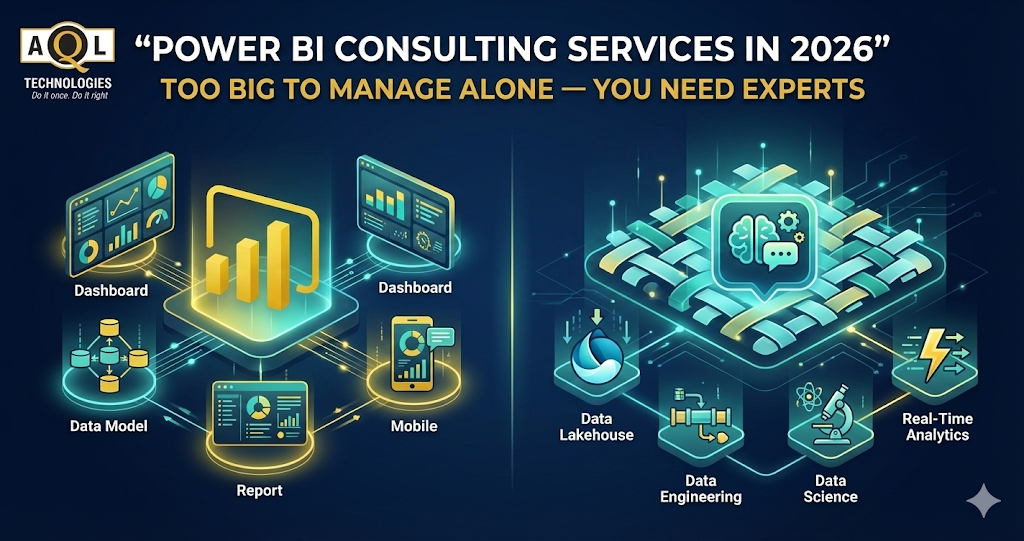 Why Your Business Needs Power BI Consulting Services in 2026 | AQL Tech