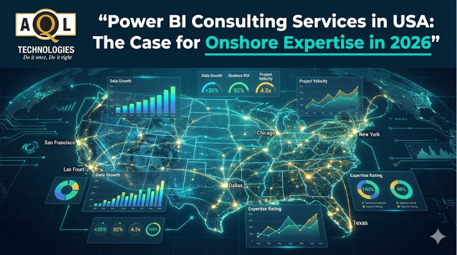 Power BI Consulting Services USA | Onshore Expertise in 2026